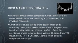 Dior marketing strategy pdf